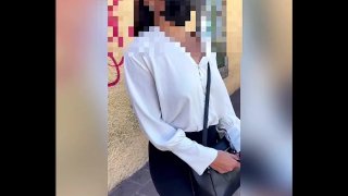 Sex for Money! Hot Mexican Milf on the Street! I Give Her Money for Public Oral Sex & Big Tits! VOL1