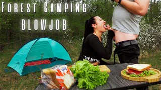 Hungry Stranger Provides His Dick in Exchange for a Sandwich - Side View