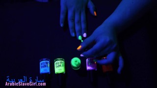 Relaxing & Chill Hand - Fingernail Painting